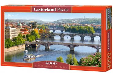 Пазл Castorland "Река Влтава, Прага" 4000 деталей