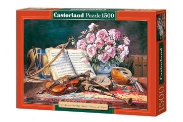 Пазл Castorland "Музыкальный натюрморт" 1500 деталей