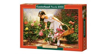 Пазл Castorland "В саду роз" 1000 деталей