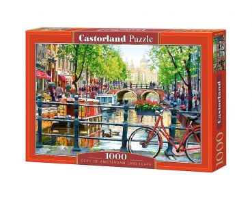 Пазл Castorland "Пейзаж, Амстердам" 1000 деталей