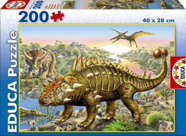 Пазл Educa "Динозавры" 200 деталей