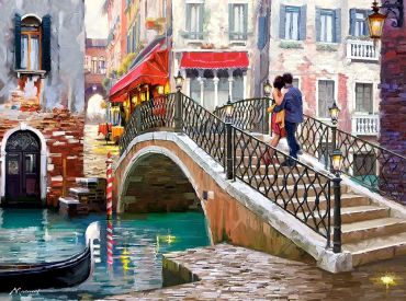 Пазл Castorland "Мост, Венеция" 2000 деталей