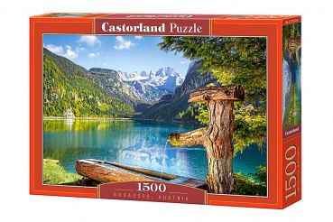 Пазл Castorland C-151332 "Озеро, Австрия" 1500 деталей