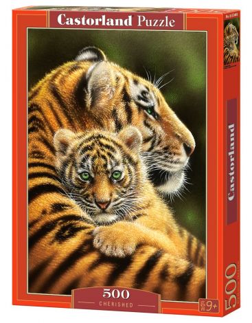 Пазл Castorland "Тигры" 500 деталей