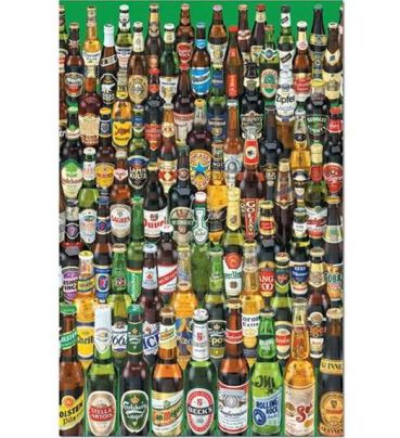 Пазл-миниатюра 1000 деталей "Пиво"