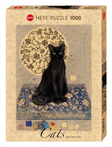 Пазл Heye "Черный кот" 1000 деталей