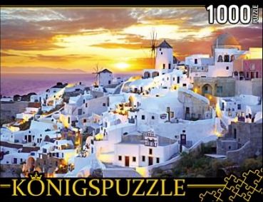 Пазл Konigspuzzle "Греция. Санторини" 1000 деталей