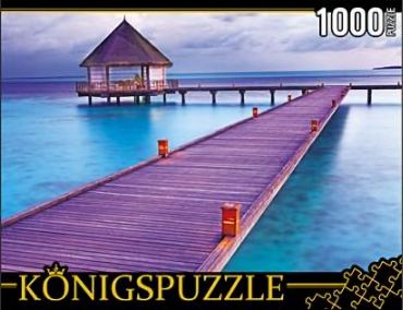 Пазл Konigspuzzle "Райские Мальдивы" 1000 деталей