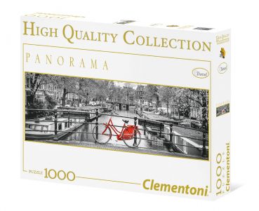 Пазл-панорама Clementoni "Велосипед. Амстердам" 1000 деталей