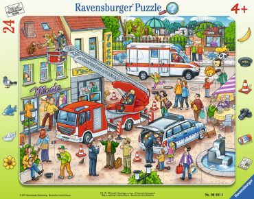 Пазл Ravensburger "Пожарная команда" 24 деталей