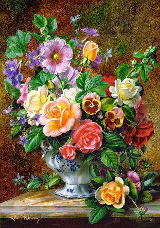 Пазл Castorland "Цветы в вазе" 500 деталей
