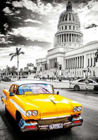 Пазл Educa "Такси в Ла-Гавана, Куба" 1000 деталей