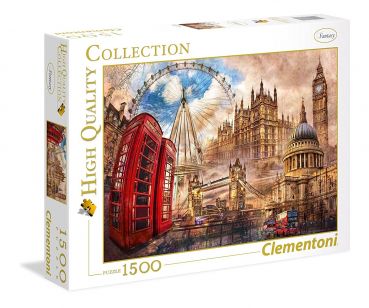 Пазл Clementoni "Коллаж Лондон" 1500 деталей