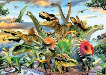 Пазл Educa "Динозавры" 500 деталей