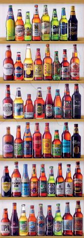 Пазл-панорама Educa "Мировое пиво" 2000 деталей