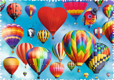 Пазл Trefl "Цветные воздушные шары" 600 деталей
