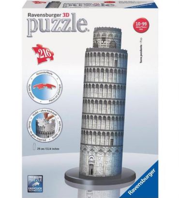 3D Пазл "Пизанская башня" 216 деталей