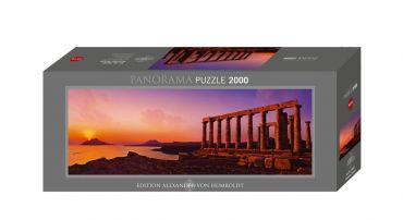 Пазл-панорама "Храм Посейдона" 2000 деталей