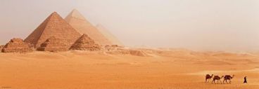 Пазл-панорама "Пирамиды Египта" A. von Humboldt 1000 деталей