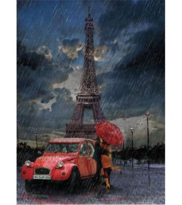 Пазл Art Puzzle "Париж, дождь, любовь" Бозкурт 1000 деталей