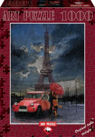 Пазл Art Puzzle "Париж, дождь, любовь" Бозкурт 1000 деталей