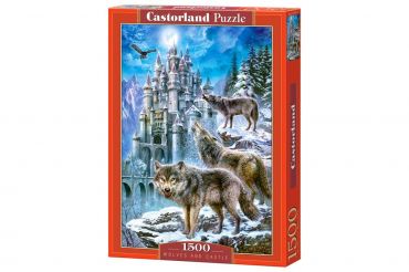 Пазл Castorland "Волки и замок" 1500 деталей