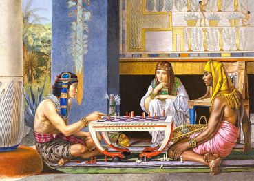 Пазл Castorland "Египетские шахматисты" 1000 деталей
