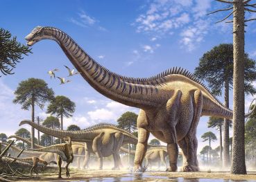 Пазл Castorland "Динозавры" 1000 деталей
