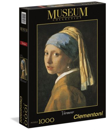 Пазл Clementoni "Девушка с жемчужной сережкой" 1000 деталей