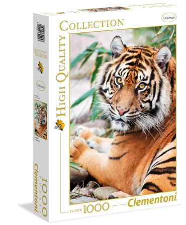 Пазл Clementoni "Тигр в джунглях" 1000 деталей