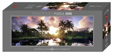Пазл-панорама Heye "Побережье-пальмы" A. von Humboldt 2000 деталей