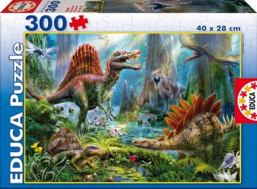 Пазл Educa "Динозавры" 300 деталей