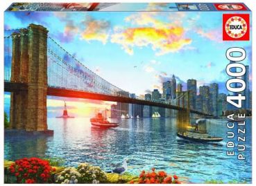 Пазл Educa "Бруклинский мост" 4000 деталей