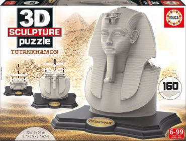 3D Скульптурный пазл "Тутанхамон" 160 деталей