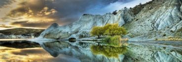 Пазл-панорама Heye "Голубое озеро" 1000 деталей