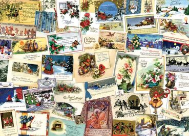 Пазл Cobble Hill "Викторианские поздравительные открытки" 1000 деталей
