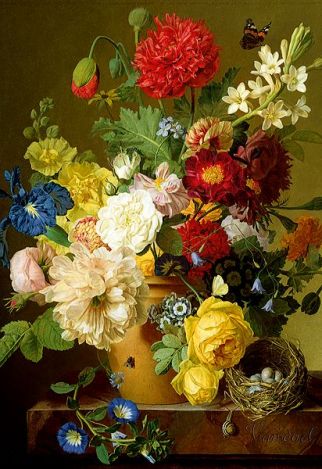 Пазл Trefl "Натюрморт с цветами" 1500 деталей