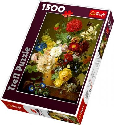 Пазл Trefl "Натюрморт с цветами" 1500 деталей
