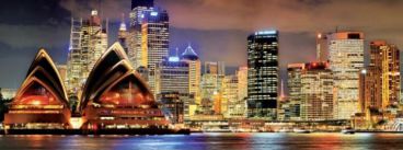 Пазл-панорама 1000 деталей Сидней ночью