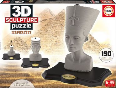 3D Скульптурный пазл "Нефертити" 190 деталей