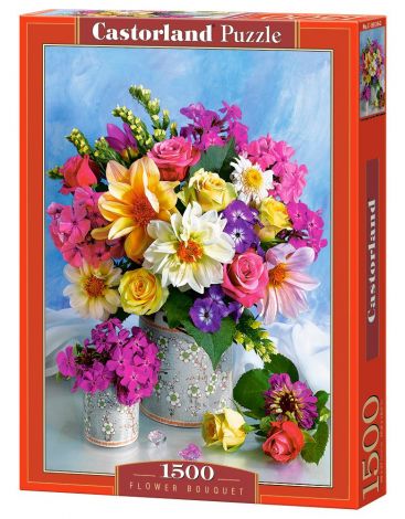 Пазл Castorland "Букет цветов" 1500 деталей