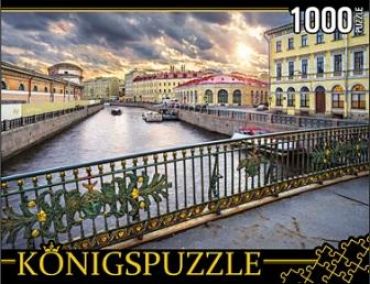 Пазл Konigspuzzle "Санкт-Петербург. Река Мойка" 1000 деталей