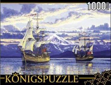 Пазл Konigspuzzle "Корабли Джорджа Ванкувера" 1000 деталей