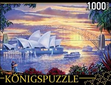 Пазл Konigspuzzle "Сиднейский Оперный театр" 1000 деталей