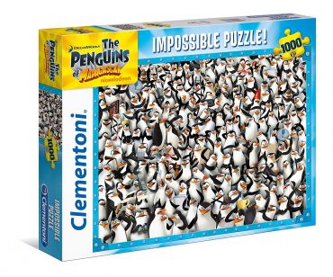 Пазл Clementoni "Пингвины. Мадагаскар" 1000 деталей