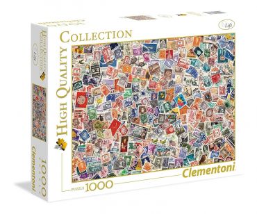 Пазл Clementoni "Почтовые марки" 1000 деталей