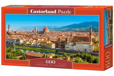 Пазл Castorland "Панорама Флоренции" 600 деталей