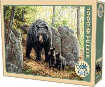 Пазл Cobble Hill "Медведица с медвежатами" 1000 деталей