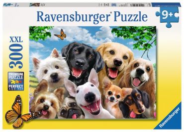 Пазл Ravensburger "Счастливые собаки" 300 деталей XXL