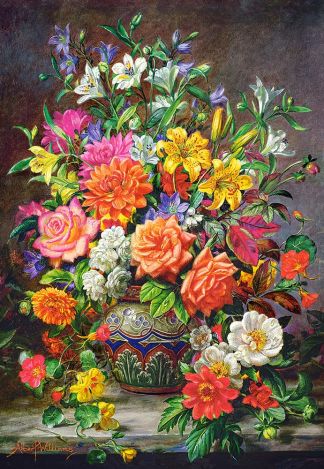 Пазл Castorland "Сентябрьские цветы" 1500 деталей